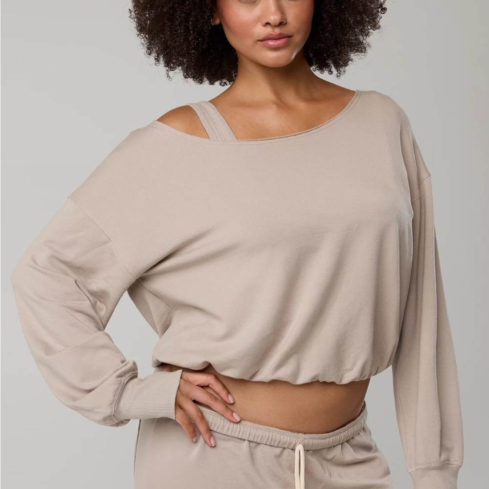 NWT OFFLINE By Aerie OTT Layered Sweatshirt
